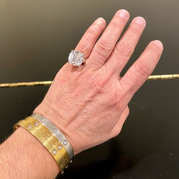 authentic rare luxury Juicy Couture engagement ring charm - Picture 7 of 17